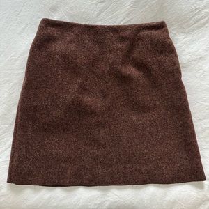 Wool mini skirt : size 8 (Uniqlo)